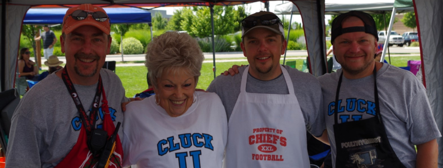 group of wing off chefs